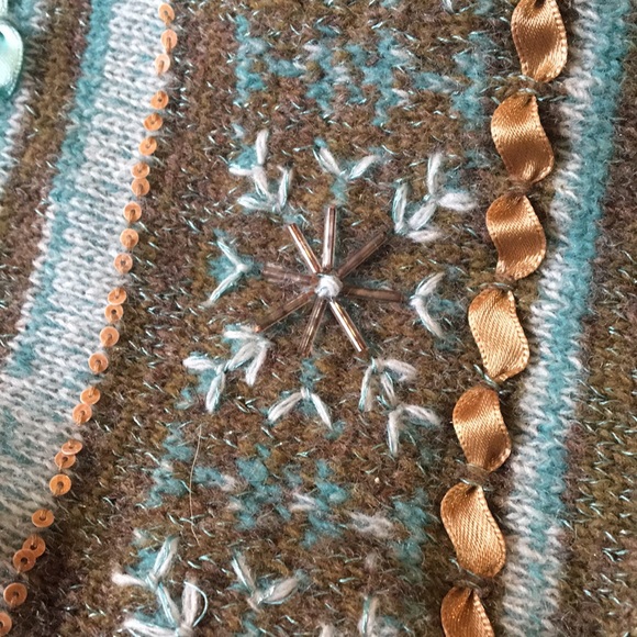 Talbots zipper cardigan, 1X - Picture 7 of 15